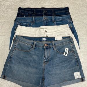 Old Navy Shorts Bundle 4 pairs! Size 12 NWT